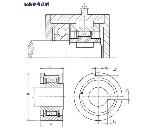 楔塊超越離合器